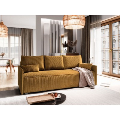 Sofa MESTOR, Stoff POSO 01 Farbton gelb