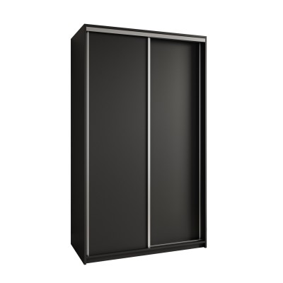 Szafa Przesuwna NISSE 120 cm Szafa Dwudrzwiowa z Szufladami