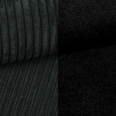 Boxspringbett MATERN – Plüsch-Stoff – Farbe: Poso 135 + kronos 07