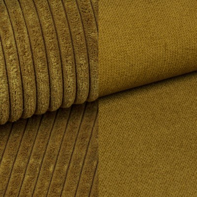 Boxspringbett TORREL – Plüsch-Stoff – Farbe: Poso 01 + kronos 01