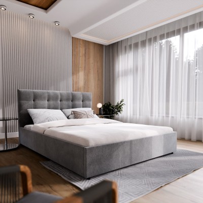 Polsterbett APE – Geflochtener Stoff – Farbe: Cosmic 160