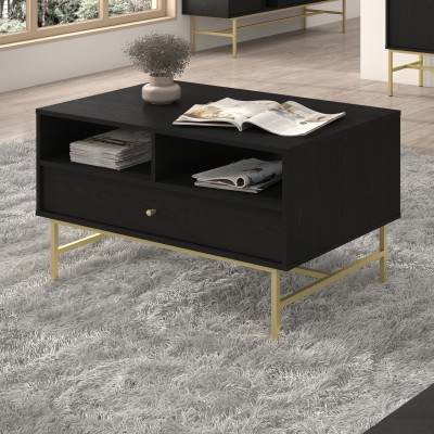 Masseno Couchtisch TORINO 100,2 cm Graphitfarben