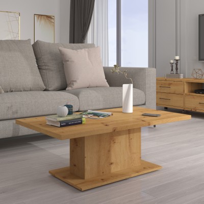 Masseno Couchtisch VERMONTA 110 cm Eiche Artisan