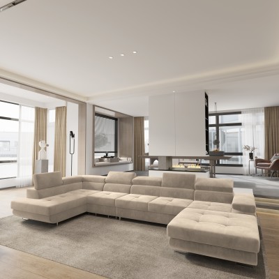 Narożnik VELORA L-S MONOLITH 04 do Salonu