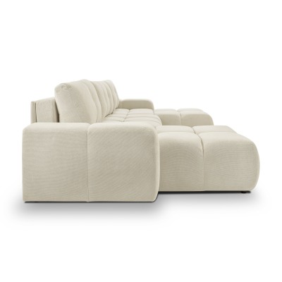 Ecksofa DUCA – Jersey – Farbe: Beige