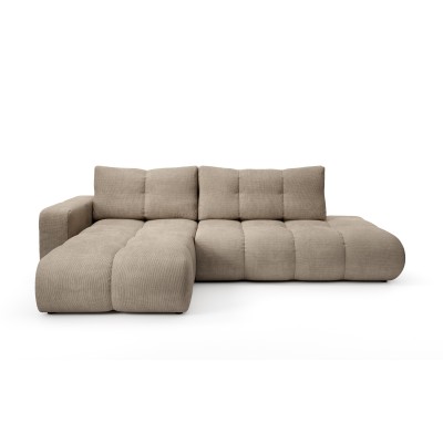 Ecksofa DUCA – Chenille – Farbe: Grau
