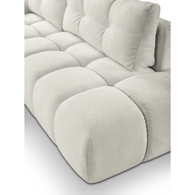 Ecksofa DUCA – Chenille – Farbe: Beige