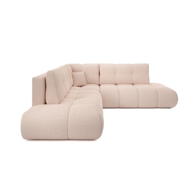 Ecksofa DUCA – Jersey – Farbe: Orange