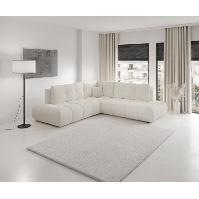 Ecksofa DUCA – Jersey – Farbe: Beige