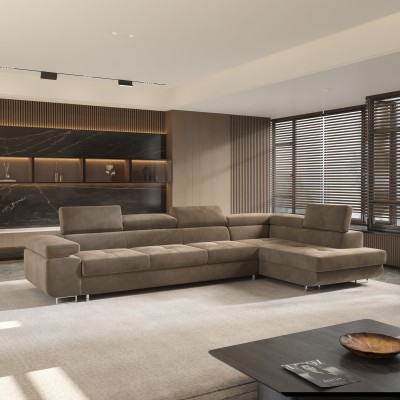 Narożnik VICENTE R-S MONOLITH 09 do Salonu