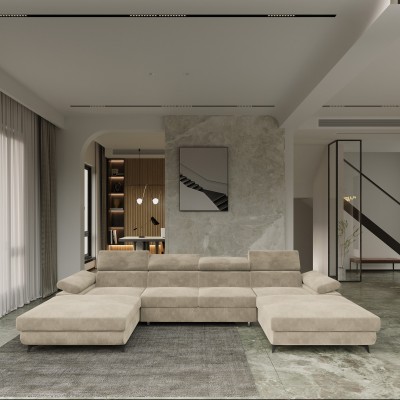 Narożnik DETTI MONOLITH 04 do Salonu