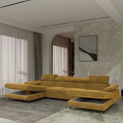 Narożnik DETTI MONOLITH 48 do Salonu