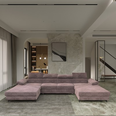 Narożnik DETTI MONOLITH 62 do Salonu