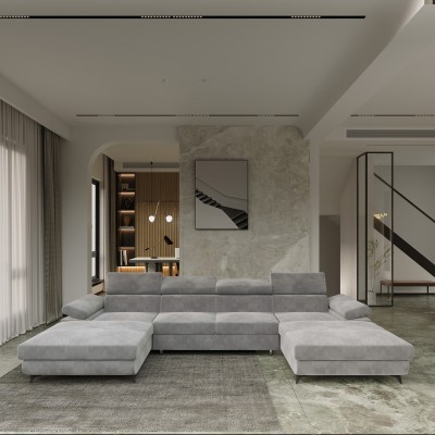 Narożnik DETTI MONOLITH 84 do Salonu