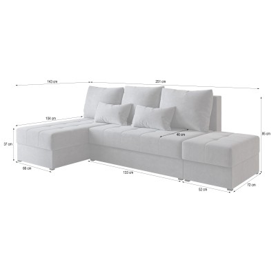 Narożnik NORVI KRONOS 06 do Salonu