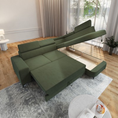 Narożnik ALVORO R-S MATT VELVET 38 do Salonu