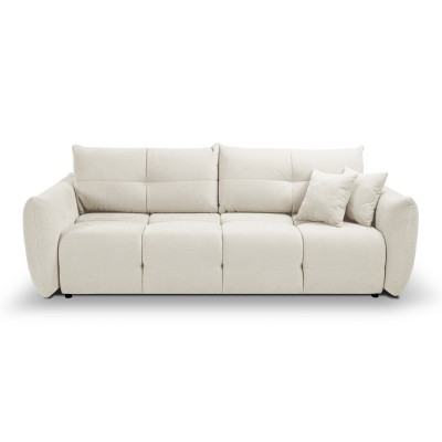 Sofa MODA – Chenille-Stoff – Farbe: Creme
