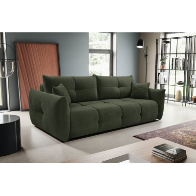 Sofa MODA – Chenille-Stoff – Farbe: Grün