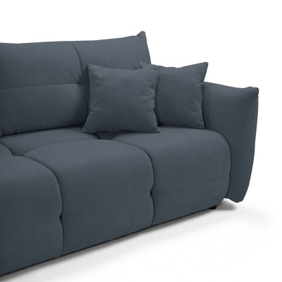 Sofa MODA – Chenille-Stoff – Farbe: Blau