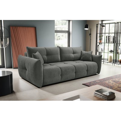 Sofa MODA – Chenille-Stoff – Farbe: Grau