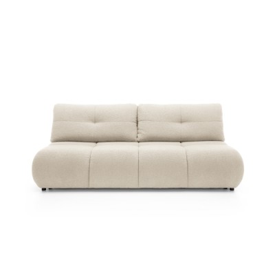 Sofa CORSO – Bucle-Stoff – Farbe: Beige