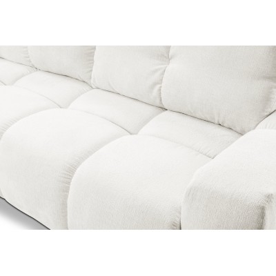 Sofa DUCA – Chenille-Stoff – Farbe: Creme