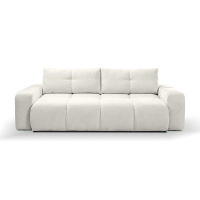 Sofa DUCA – Chenille-Stoff – Farbe: Beige