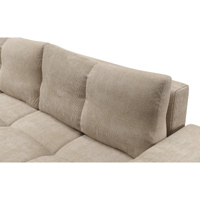 Sofa DUCA – Jersey-Stoff – Farbe: Beige