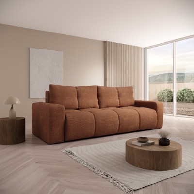 Sofa DUCA – Jersey-Stoff – Farbe: Orange