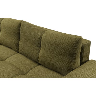 Sofa DUCA – Jersey-Stoff – Farbe: Grün