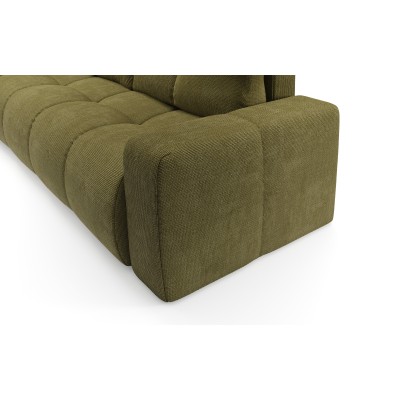 Sofa DUCA – Jersey-Stoff – Farbe: Grün