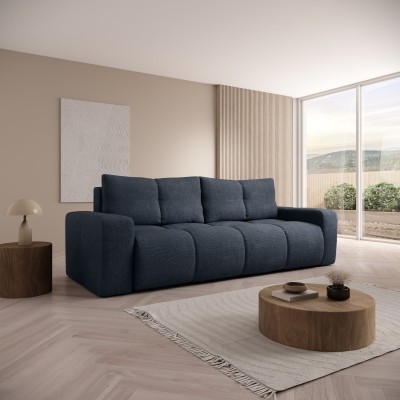 Sofa DUCA – Jersey-Stoff – Farbe: Blau