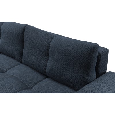 Sofa DUCA – Jersey-Stoff – Farbe: Blau