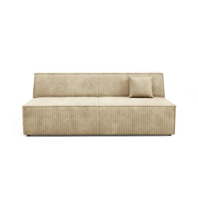 Sofa TESSO – Kordstoff – Farbe: Beige