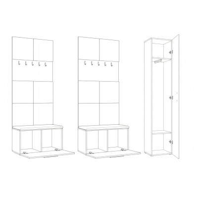 Garderobe MODULO 201