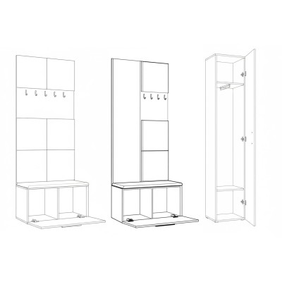 Garderobe MODULO 201