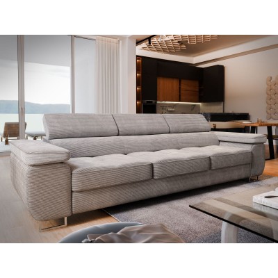 MOSINE Sofa, gepolstert mit Cord - POSO 02 beige