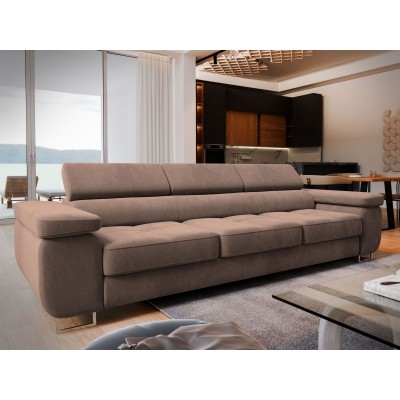 MOSINE Sofa, gepolstert Cord - monolith 09 braun