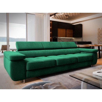 MOSINE Sofa, gepolstert Cord - Monolith 37 Flasche grün