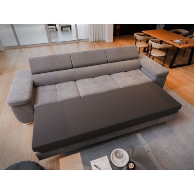 MOSINE Sofa, Velours gepolstert - Schlaffunktion