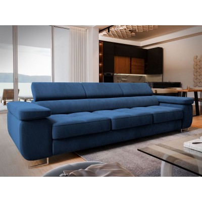 MOSINE Sofa, gepolstert Cord - monolith 77 blau