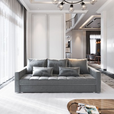 Sofa SIRO in Stoff PAROS 05 - Ansicht von vorne