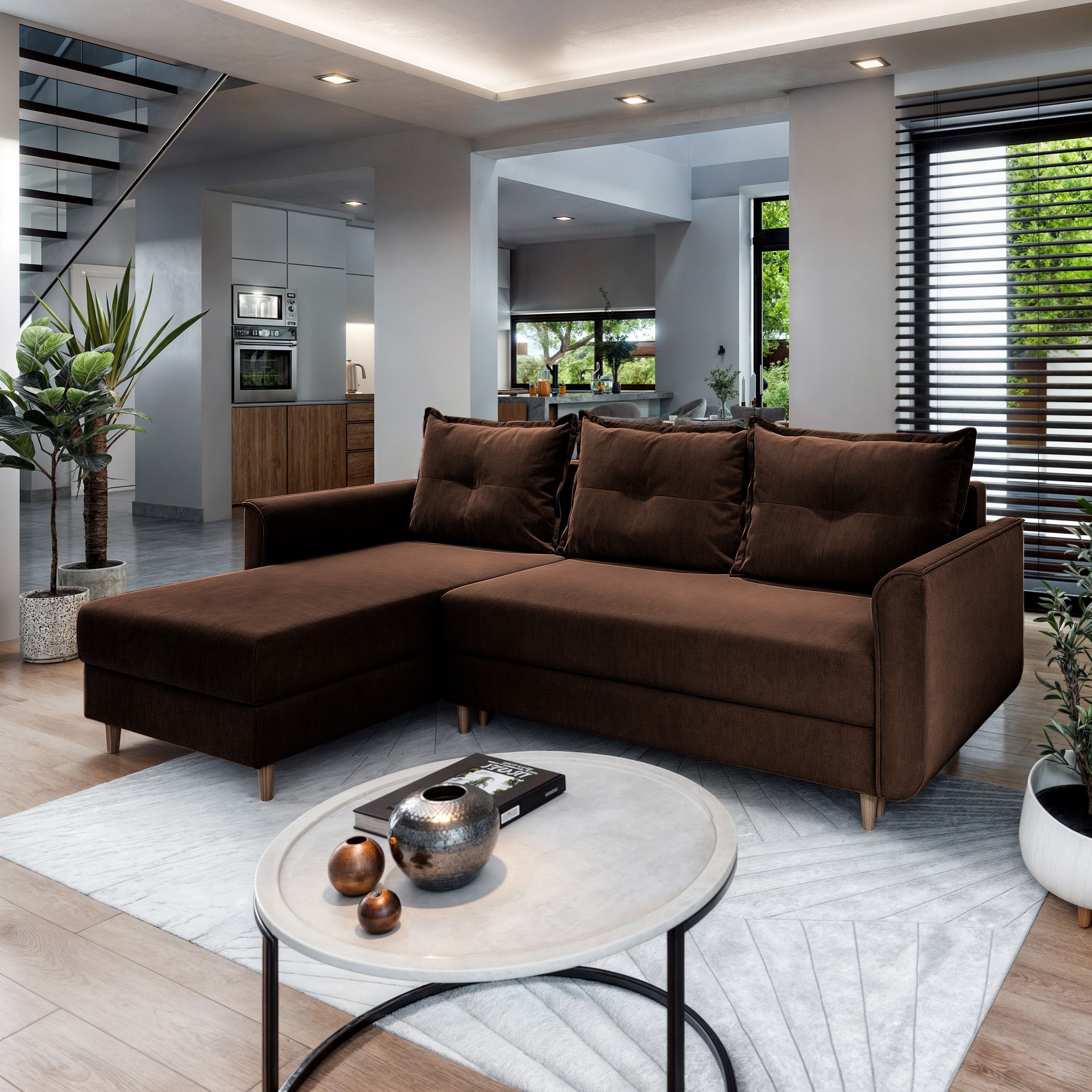 Braun und Beige - die perfekten Farben für ein gemütliches Interieur